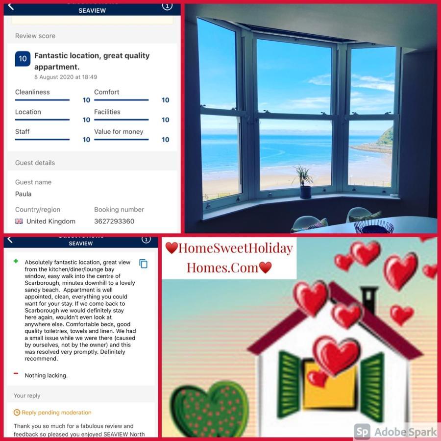 Seaview North Bay Holiday Home Apartment Scarborough Eksteriør bilde